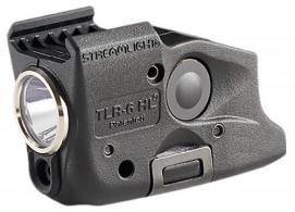Streamlight TLR-6 HL Black For Glock Gen 3/4/5 Red Laser 300 Lumens White LED