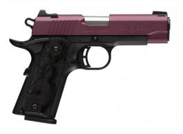 Browning 1911-380 Black Label Compact 380 ACP Semi Auto Pistol - 051995492 Browning 1911-380 Black Label Compact 380 ACP Semi Auto Pistol - 051995492