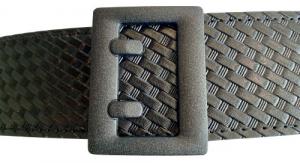 Team Nexbelt Operating PCS1824 Duty Belt Basket Weave Black Nylon 2.25" Wide Buckle Closure - 1222