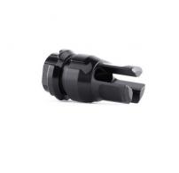 Dead Air KeyMicro Brake Flash Hider Black Nitride 4140 HT Alloy Steel 1/2"-28 Threads 9mm - DA115