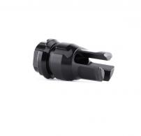 Dead Air KeyMicro Brake Flash Hider Black Nitride 4140 HT Alloy Steel 1/2"-28 Threads 9mm - DA115 Dead Air KeyMicro Brake Flash Hider Black Nitride 4140 HT Alloy Steel 1/2"-28 Threads 9mm - DA115
