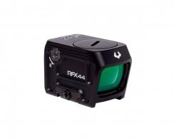 Viridian RFX44 Compact Closed Emitter Green Dot Sight w/ Picatinny High Mount - 981-0113
