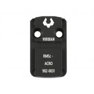 Viridian RMSc RFX Green Dot Adaptor Plate - 982-0031 Viridian RMSc RFX Green Dot Adaptor Plate - 982-0031