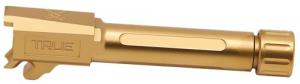True Precision Inc For Sig Sauer P365 9mm, 3.1" Threaded Barrel, Gold - TP-P365B-XTG True Precision Inc For Sig Sauer P365 9mm, 3.1" Threaded Barrel, Gold - TP-P365B-XTG