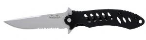 Remington Stainless Clip Point Blade Folding Knife w/Black H - 18213