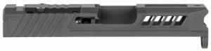 True Precision Inc Axiom Optic Cut Slide Fits Glock 43 Black DLC Anodized 416R Stainless Steel - 1224