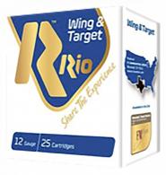 Rio Wing & Target 12 Gauge Ammo 2.75" 1 oz  #8 Shot  1250fps  25rd box - WT288