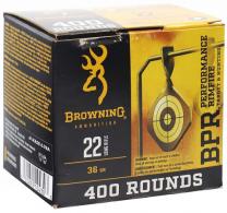 Browning Ammo .22 LR 36 gr 400 Per Box/ 4 Case - B194122401 Browning Ammo .22 LR 36 gr 400 Per Box/ 4 Case - B194122401