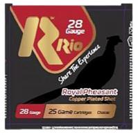Rio Ammunition Royal Pheasant 28 Gauge 2.75" 5 Round - RPC285 Rio Ammunition Royal Pheasant 28 Gauge 2.75" 5 Round - RPC285