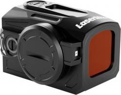 LaserMax Enclosed Red Dot Sight Matte Black 3 MOA Red Dot Reticle - LMERDS