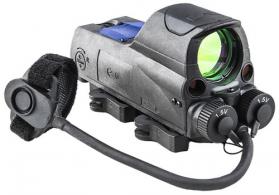 Meprolight USA MOR PRO Black 1x30mm 4.3 MOA Amber Dot/ Bullseye Illuminated Reticle Red/IR Laser - 0687753 Meprolight USA MOR PRO Black 1x30mm 4.3 MOA Amber Dot/ Bullseye Illuminated Reticle Red/IR Laser - 0687753