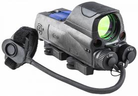 Meprolight USA MOR PRO Black 1x30mm 2.2 MOA Amber Dot/ Bullseye Illuminated Reticle Green/IR Laser - 0687743 Meprolight USA MOR PRO Black 1x30mm 2.2 MOA Amber Dot/ Bullseye Illuminated Reticle Green/IR Laser - 0687743