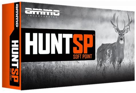 Ammo Inc Hunt .30-06 Springfield 165 gr Soft Point 20 Per Box/ 10 Case - 3006165SPA20