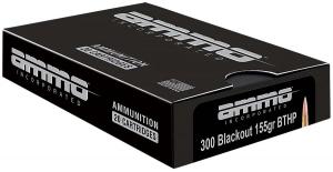 Ammo Inc Match .300 Black 155Gr Boat Tail Hollow Point 20 Per Box - 300B155BTHPA20 Ammo Inc Match .300 Black 155Gr Boat Tail Hollow Point 20 Per Box - 300B155BTHPA20