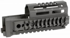 Midwest Industries AK Alpha Black 6061 Aluminum AK-47/AK-74 6.00" Long - MIAKALPHAQR6 Midwest Industries AK Alpha Black 6061 Aluminum AK-47/AK-74 6.00" Long - MIAKALPHAQR6