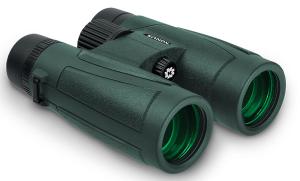 Konus Regent-HD 10x42 W.A. BaK-4 Roof Prism Center Focus Black Rubber Armor - BI10