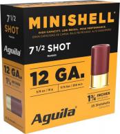 Main product image for Aguila Minishell 12 Gauge Ammo  1.75" 5/8 oz #7.5 Shot 25 round box