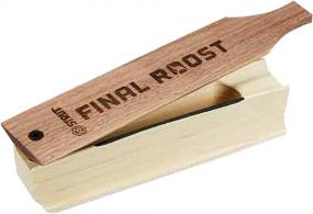 Hunters Specialties HSSTR07611 Final Roost Turkey Box Call Attracts Turkey Species Brown - 261