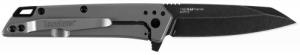 Kershaw 1365X Misdirect 2.90" Folding Reverse Tanto Plain Black Oxide Blackwash 4Cr14 Blade Gray Bead Blasted Stainless Steel Ha - 280