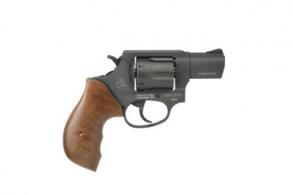 Taurus 856 *CA Compliant Small Frame .38 Spc 6rd 2" Matte Black Carbon Steel Barrel, Cylinder & Frame, Walnut Grip - 285621TW