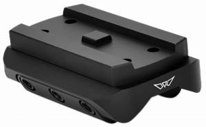 Warne Red Dot Shotgun Rib Mount Black Anodized Aimpoint T-1/T-2 - 6111M