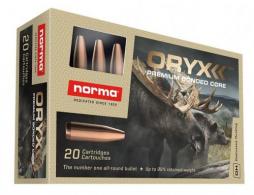 Norma ORYX Rifle Ammunition 7mm Rem Mag, 170gr, JSP 2887 fps 20/ct - 20170232 Norma ORYX Rifle Ammunition 7mm Rem Mag, 170gr, JSP 2887 fps 20/ct - 20170232