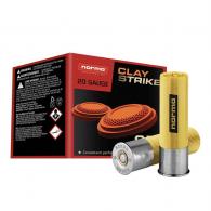 CLAYSTRIKE 20 GA 2.75'' #8 shot 7/8oz 1250 fps 25RDS AMMO