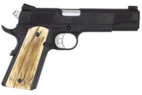 TYLER GUNWORKS 1911 GOVT .45ACP 5" 8RND BLUED/IVORY GRP - TGWGVBL45M