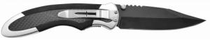 Camillus 19079 Chameleon 3.50" Folding Drop Point Plain Black Carbonitride Titanium AUS-8A SS Blade - 19079 Camillus 19079 Chameleon 3.50" Folding Drop Point Plain Black Carbonitride Titanium AUS-8A SS Blade - 19079