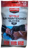 Birchwood Casey NGLVS-M Nitrile Black Sm/Med 10 Pack - 90