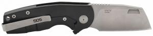 Stout FLK Cleaver - Black + Stonewash - SOG14031257