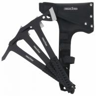 Cold Steel Throwing Axes 1.75" Black Oxide 420 Stainless Steel Blade, Paracord Wrap Handle, Set of 3 - CSTH175AX3PK