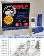 WOLF TS1OZ8 Target Sport 12ga 1OZ #8 - TS10Z8 WOLF TS1OZ8 Target Sport 12ga 1OZ #8 - TS10Z8