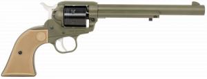 Ruger Wrangler 22LR ODG Cerakote FDE Grips 7.5" - 2049