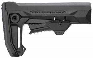 Strike Industries MOD2 Rifle Stock Black Polymer Compatible w/ AR Style Buffer Tubes - STRIKEESMOD2BK