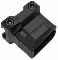 Strike Stacked Angled Grip with Cable Management System (base) - Black (Picatinny) - 893