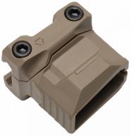 Strike Stacked Angled Grip with Cable Management System (base) - FDE (Picatinny) - 893 Strike Stacked Angled Grip with Cable Management System (base) - FDE (Picatinny) - 893