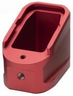Strike Industries Extended Mag Plate Fits Glock G17 Fits Glock G22 Red 6061 T-6 Aluminum - EMPALG17RED Strike Industries Extended Mag Plate Fits Glock G17 Fits Glock G22 Red 6061 T-6 Aluminum - EMPALG17RED
