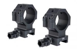 Trijicon Scope Rings, 34mm Extra High, Q-LOC, Fits Picatinny, Anodized Finish, Black - AC22071