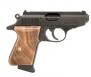 Walther Arms Arms PPK/S Carry Frame .380 ACP 7+1 3.30 Black Steel Barrel, Black Serrated Zinc Alloy Slide, Black Aluminum Fra