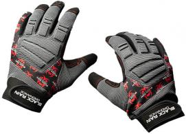 Black Rain Ordnance TACTGLOVEGRY/BLK/RD Tactical Gloves Black/Gray/Red Small Velcro - 907 Black Rain Ordnance TACTGLOVEGRY/BLK/RD Tactical Gloves Black/Gray/Red Small Velcro - 907
