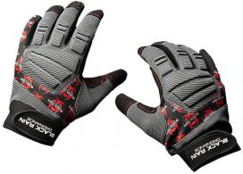 Black Rain Ordnance TACTGLOVEGRY/BLK/RD2XL Tactical Gloves Black/Gray/Red 2XL Velcro - 907 Black Rain Ordnance TACTGLOVEGRY/BLK/RD2XL Tactical Gloves Black/Gray/Red 2XL Velcro - 907