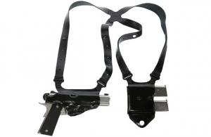 Galco Miami Classic II Shoulder System Black Full Grain Leather - MCII870B Galco Miami Classic II Shoulder System Black Full Grain Leather - MCII870B