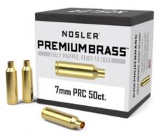 Nosler Premium Brass Unprimed Cases 7mm PRC 50ct - 17890