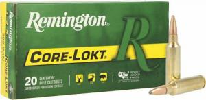 Remington Core-Lokt 300 Winchester Short Magnum 150 Grain Pointed Soft 20rd box - R300WSM1 Remington Core-Lokt 300 Winchester Short Magnum 150 Grain Pointed Soft 20rd box - R300WSM1