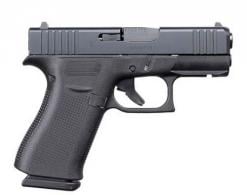 GLOCK 43X 9MM 10RD Black FRONT RAIL - UX4350201FR