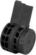 Warrior Systems Skeletonized 50rd 5.56x45mm Fits AR-15 Armor Black Aluminum - W15ABSK1