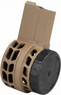 Warrior Systems Skeletonized 50rd 5.56x45mm Fits AR-15 Flat Dark Earth Aluminum - W15FDESK1