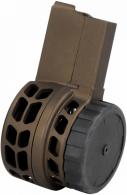 Warrior Systems Skeletonized 50rd 5.56x45mm Fits AR-15 Midnight Bronze Aluminum - W15MBSK1