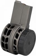 Warrior Systems Skeletonized 50rd 5.56x45mm Fits AR-15 Tungsten Gray Aluminum - W15TUSK1